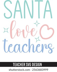 teacher all teacher and Santa  christmas design Black Line Art Classroom Teaching teacher Santa Claus Christmas design, Santa family Christmas design