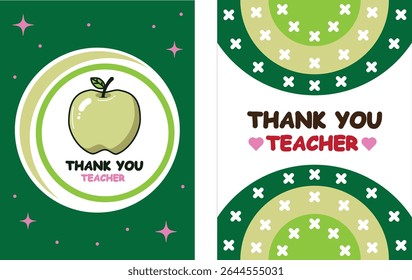 Teacher Appreciation Week in the United States. Celebrated Every Year in May. To Honor The Hard Working Teachers who Teach our Children. School and Education. Student Learning Concept in Simple Illust