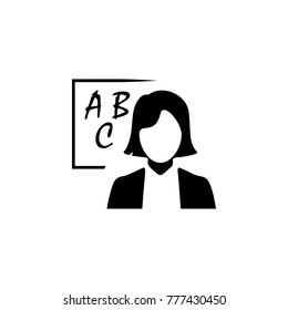 Teacher avatar icon. Characters of professions Icon. Premium quality graphic design. Signs, symbols collection, simple icon for websites, web design, mobile app on white background