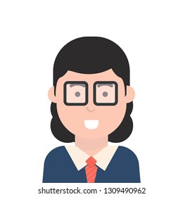 Teacher avatar vector
