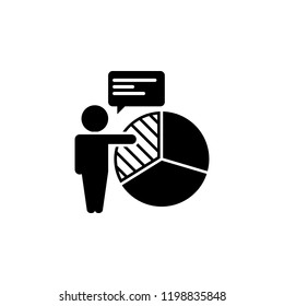 Teacher, chart, teach icon. Element of training, seminar. Premium quality graphic design icon. Signs and symbols collection icon for websites, web design, mobile app on white background