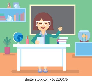 Teachers Desk Vector Images Stock Photos Vectors Shutterstock