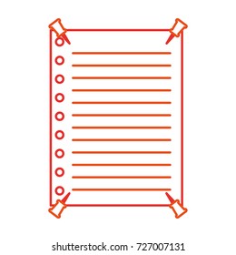 teacher day celebration paper with push pin