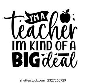 Teacher day quotes lettering school sayings typography back to school teacher student book heart monogram sign shirt quote