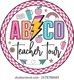 Teacher Design , Teacher SVG,Retro Teacher 