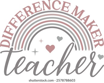 Teacher Design , Teacher SVG,Retro Teacher 