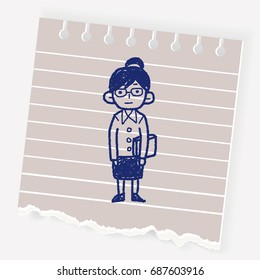 teacher doodle
