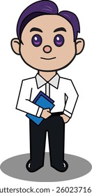 Teacher Elite Doctor Seller Business Vector Figure Graphic Art For Video Graphic Design