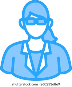 Teacher Icon Element For Design