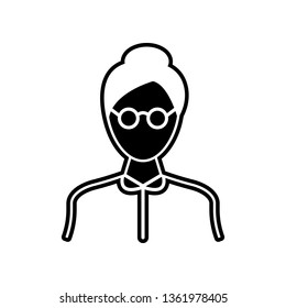 teacher icon. Element of Proffecions for mobile concept and web apps icon. Glyph, flat icon for website design and development, app development