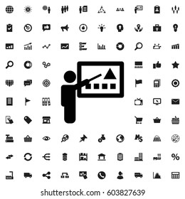 Teacher icon illustration isolated vector sign symbol. marketing icons vector set.