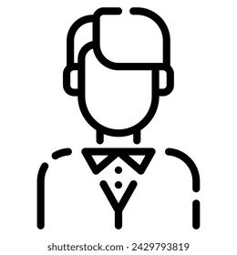 Teacher icon illustration for web, app, infographic, etc