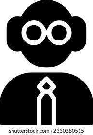 Lehrersymbol Symbol, Vektorbild. Illustration des Designbildes der Business School Klassenzimmer EPS10