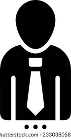 Imagen vectorial del símbolo de icono del profesor. Ilustración de la imagen de diseño del icono de la escuela de negocios. EPS 10