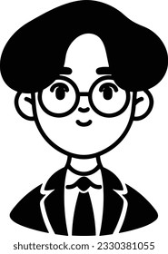 Teacher icon symbol vector image. Illustration of the training business school classroom icon design image. EPS 10