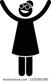 Teacher icon symbol vector image. Illustration of the training business school classroom icon design image. EPS 10