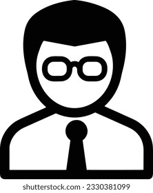 Teacher icon symbol vector image. Illustration of the training business school classroom icon design image. EPS 10