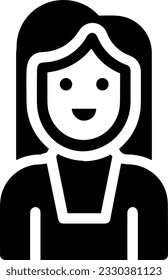 Imagen vectorial del símbolo de icono del profesor. Ilustración de la imagen de diseño del icono de la escuela de negocios. EPS 10