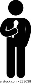 Teacher icon symbol vector image. Illustration of the training business school classroom icon design image. EPS 10