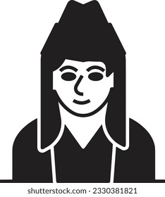 Teacher icon symbol vector image. Illustration of the training business school classroom icon design image. EPS 10