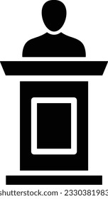 Teacher icon symbol vector image. Illustration of the training business school classroom icon design image. EPS 10