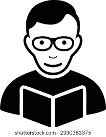 Teacher icon symbol vector image. Illustration of the training business school classroom icon design image. EPS 10