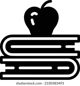 Imagen vectorial del símbolo de icono del profesor. Ilustración de la imagen de diseño del icono de la escuela de negocios. EPS 10
