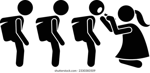 Teacher icon symbol vector image. Illustration of the training business school classroom icon design image. EPS 10