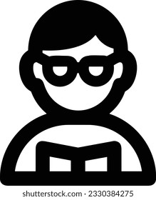 Teacher icon symbol vector image. Illustration of the training business school classroom icon design image. EPS 10
