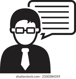 Teacher icon symbol vector image. Illustration of the training business school classroom icon design image. EPS 10