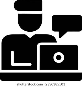 Teacher icon symbol vector image. Illustration of the training business school classroom icon design image. EPS 10