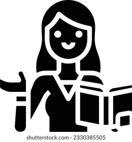 Teacher icon symbol vector image. Illustration of the training business school classroom icon design image. EPS 10