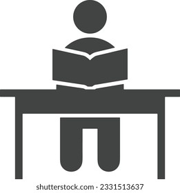 Teacher icon symbol vector image. Illustration of the training business school classroom icon design image. EPS 10