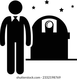 Teacher icon symbol vector image. Illustration of the training business school classroom icon design image. EPS 10