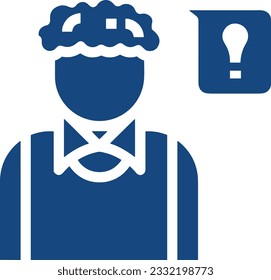 Teacher icon symbol vector image. Illustration of the training business school classroom icon design image. EPS 10