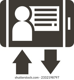 Teacher icon symbol vector image. Illustration of the training business school classroom icon design image. EPS 10