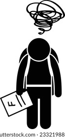 Teacher icon symbol vector image. Illustration of the training business school classroom icon design image. EPS 10