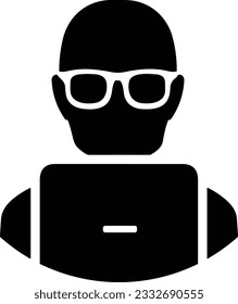 Teacher icon symbol vector image. Illustration of the training business school classroom icon design image. EPS 10