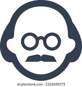 Teacher icon symbol vector image. Illustration of the training business school classroom icon design image. EPS 10