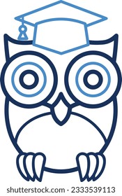 Imagen vectorial del símbolo de icono del profesor. Ilustración de la imagen de diseño del icono de la escuela de negocios. EPS 10