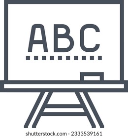 Teacher icon symbol vector image. Illustration of the training business school classroom icon design image. EPS 10