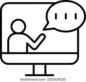Teacher icon symbol vector image. Illustration of the training business school classroom icon design image. EPS 10