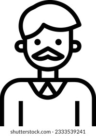 Teacher icon symbol vector image. Illustration of the training business school classroom icon design image. EPS 10