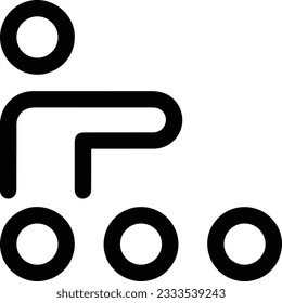 Imagen vectorial del símbolo de icono del profesor. Ilustración de la imagen de diseño del icono de la escuela de negocios. EPS 10