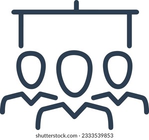 Teacher icon symbol vector image. Illustration of the training business school classroom icon design image. EPS 10