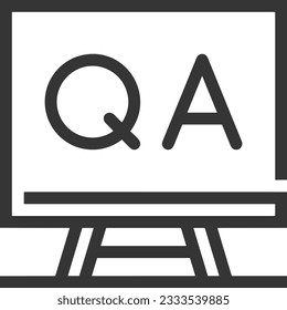 Teacher icon symbol vector image. Illustration of the training business school classroom icon design image. EPS 10