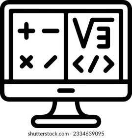 Imagen vectorial del símbolo de icono del profesor. Ilustración de la imagen de diseño del icono de la escuela de negocios. EPS 10