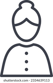 Lehrersymbol Symbol, Vektorbild. Illustration des Designbildes der Business School Klassenzimmer EPS10