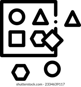 Teacher icon symbol vector image. Illustration of the training business school classroom icon design image. EPS 10