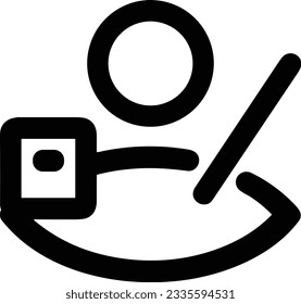 Lehrersymbol Symbol, Vektorbild. Illustration des Designbildes der Business School Klassenzimmer EPS10